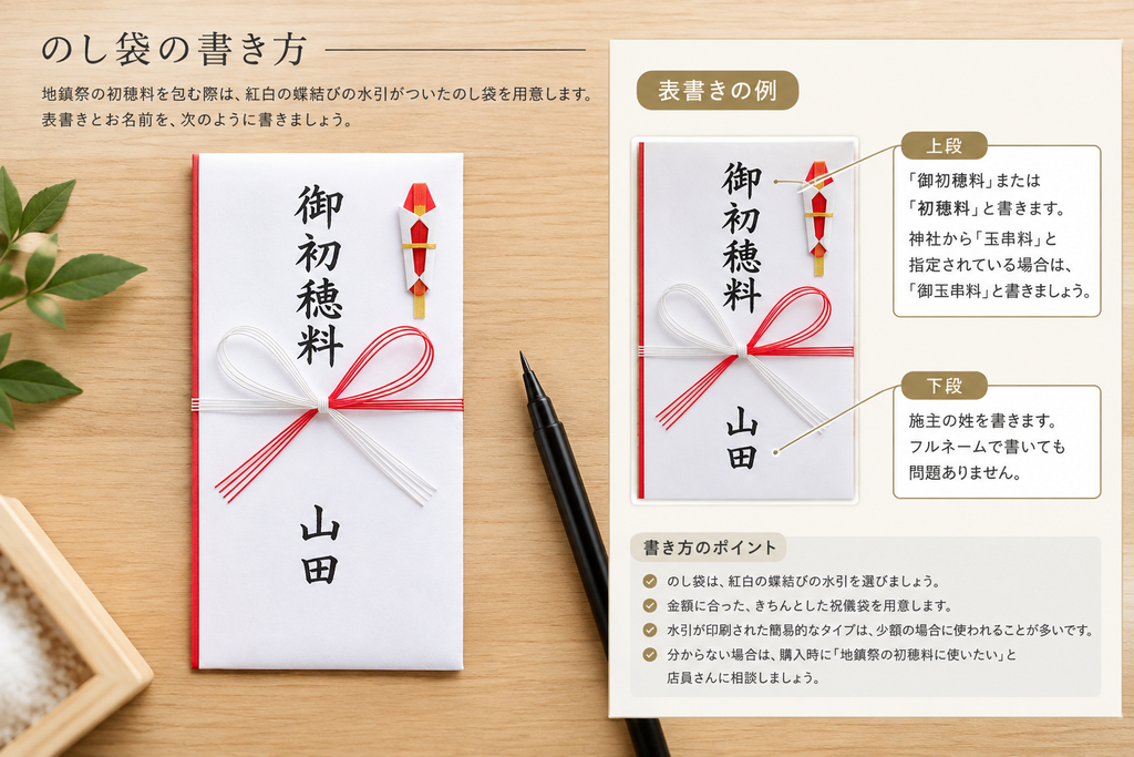 のし袋の書き方