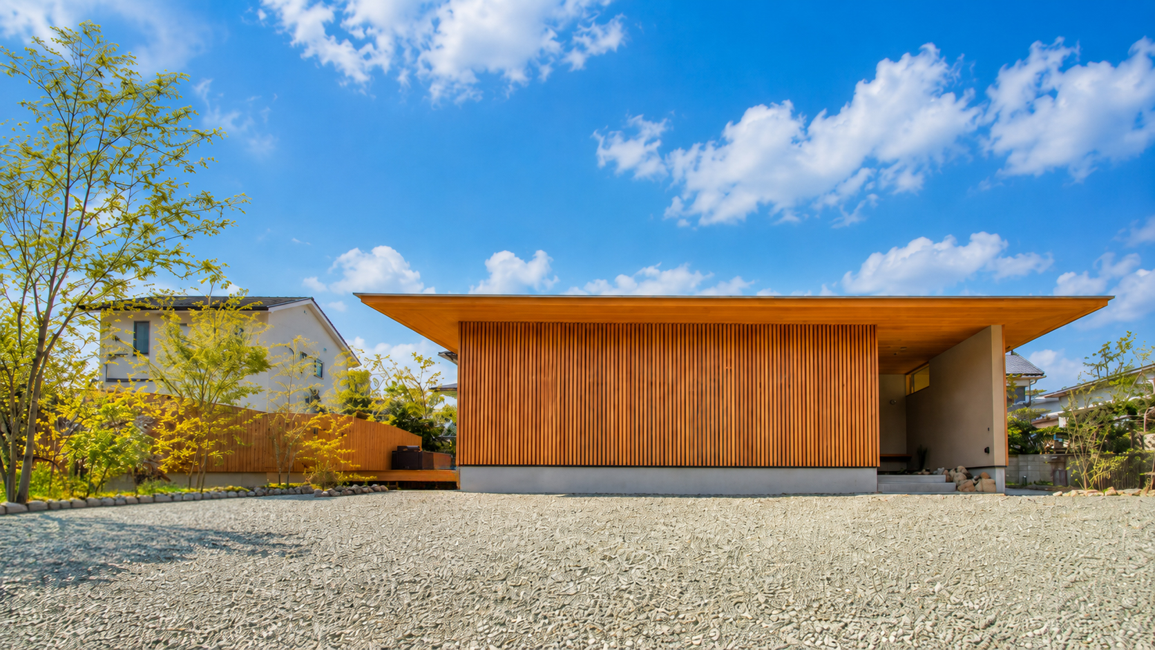 福山市千田町の平屋モデルハウス